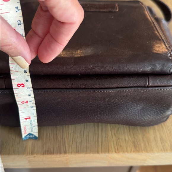 Fossil Vintage 75082 Dark Brown Soft Leather Crossbody Bag - Picture 15 of 15